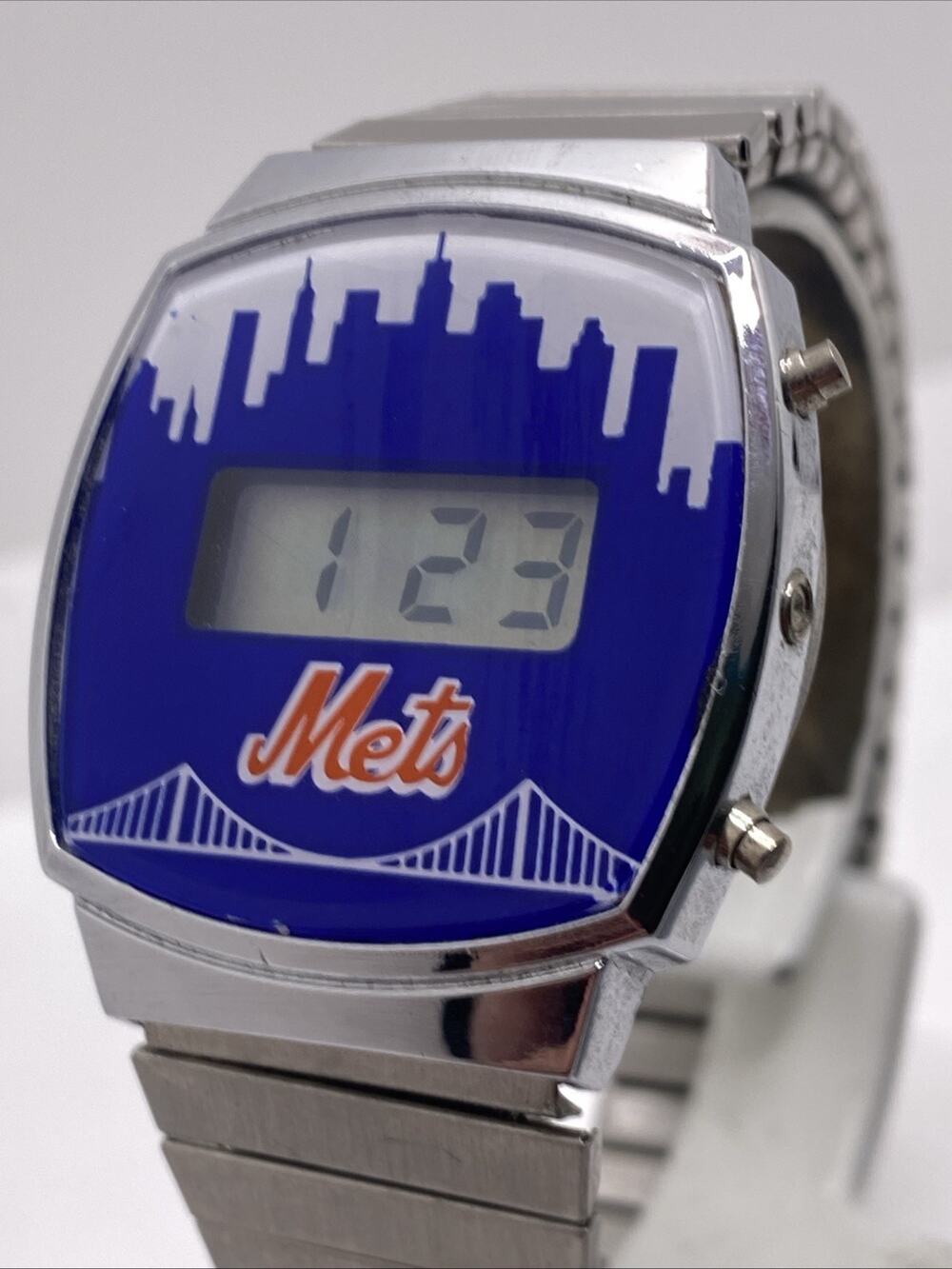 Vintage New York Mets Watch Works New Batteey